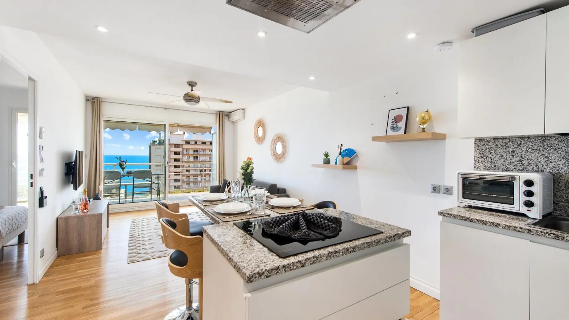 דירה בוסוליי Villa Florentine III - Somptueux Deux Pieces Monaco - Vue Mer - Parking