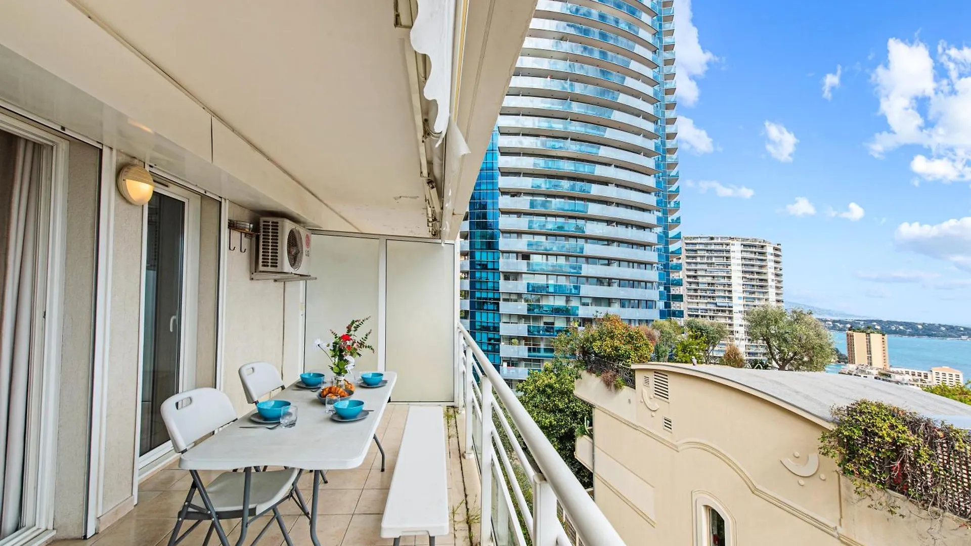 בוסוליי Villa Florentine III - Somptueux Deux Pieces Monaco - Vue Mer - Parking דירה