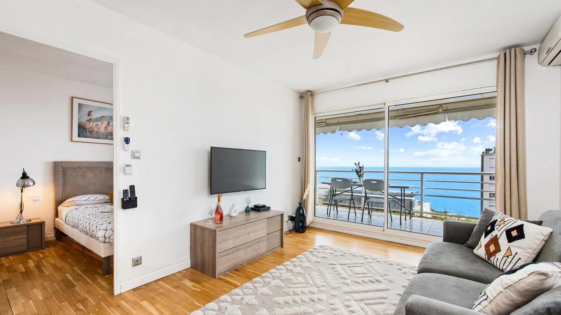 בוסוליי Villa Florentine III - Somptueux Deux Pieces Monaco - Vue Mer - Parking