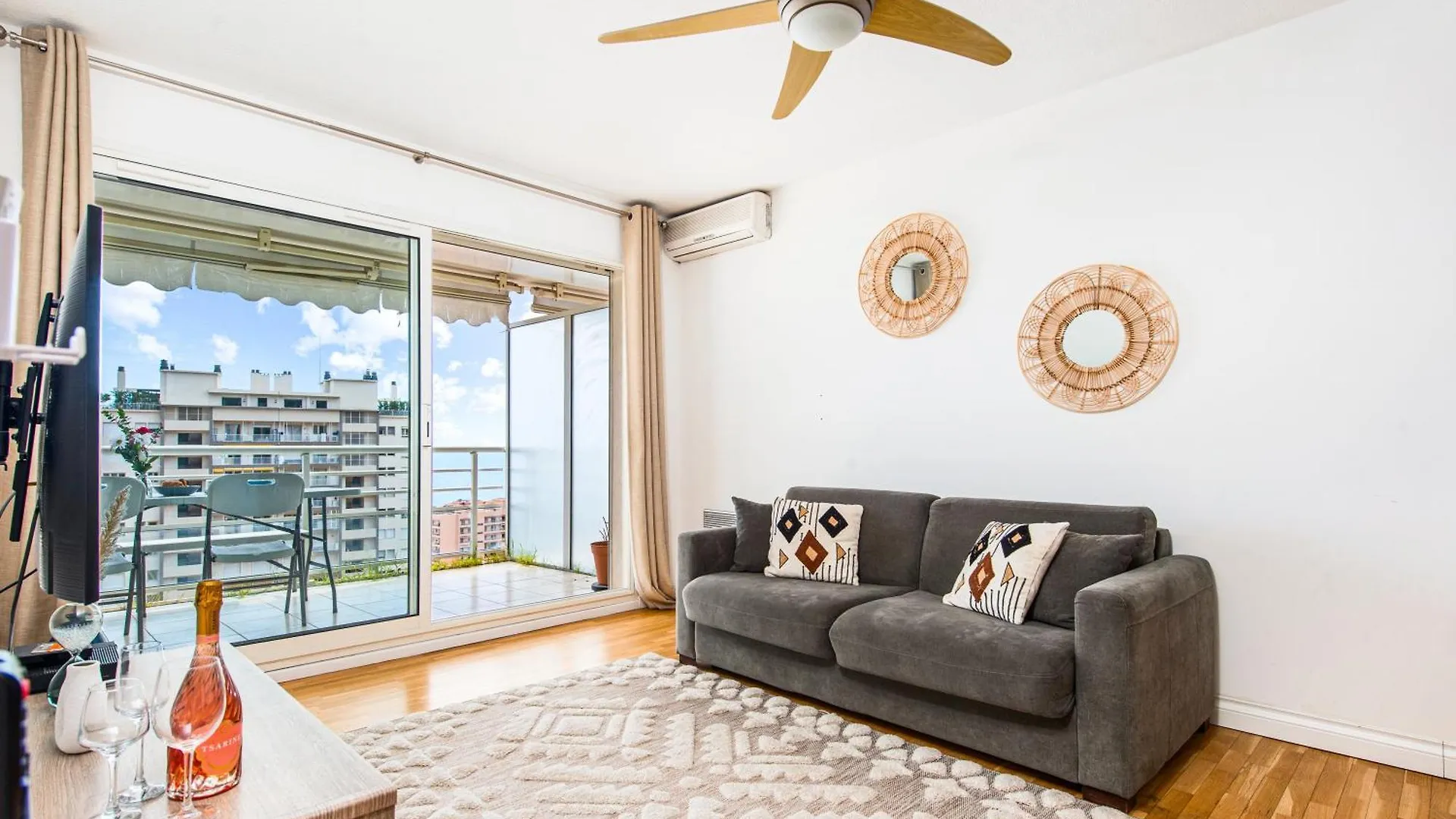Villa Florentine III - Somptueux Deux Pieces Monaco - Vue Mer - Parking بوزولي