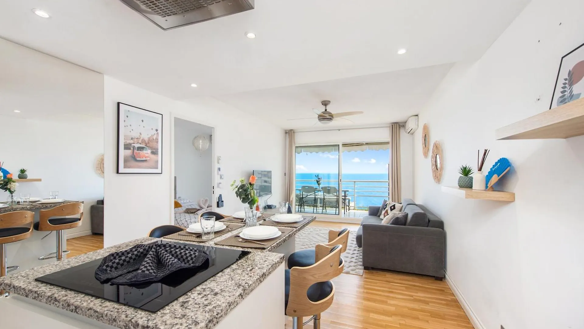 בוסוליי Villa Florentine III - Somptueux Deux Pieces Monaco - Vue Mer - Parking 0*,